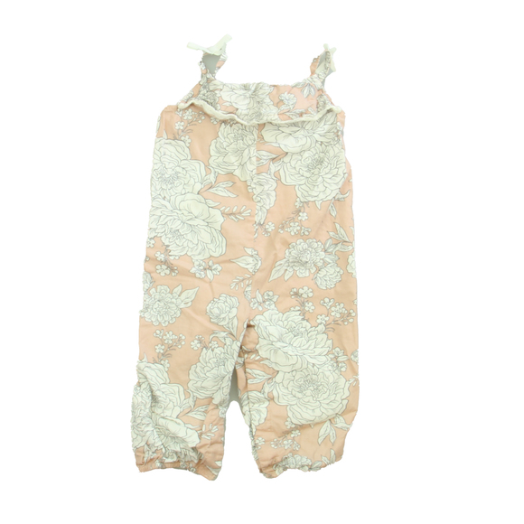 Shabby Chic Girls Pink | White Romper size: 12 Months - Picture 1 of 1